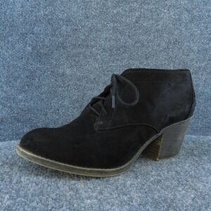 Rocketdog Women Ankle Boots Black Fabric Lace Up Size 9 Medium‎
